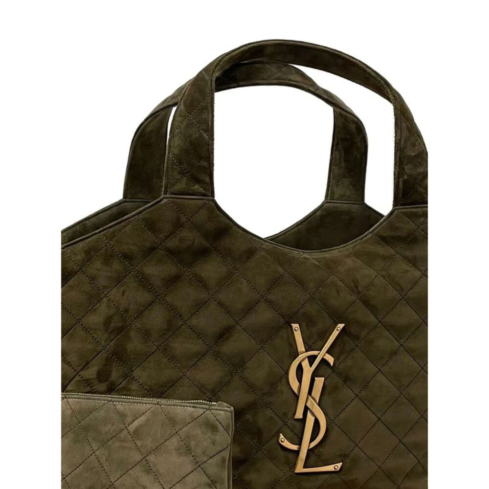 Saint Laurent Green Tote Bags Women - Picture 2 of 2